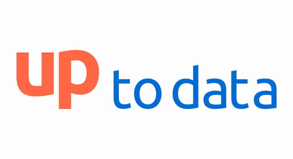 up to data logo - transparent